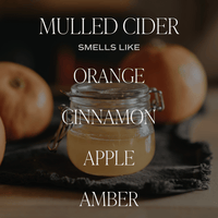 Thumbnail for Mulled Cider Soy Candle - Amber Jar - 9 oz - Tony's Home Furnishings