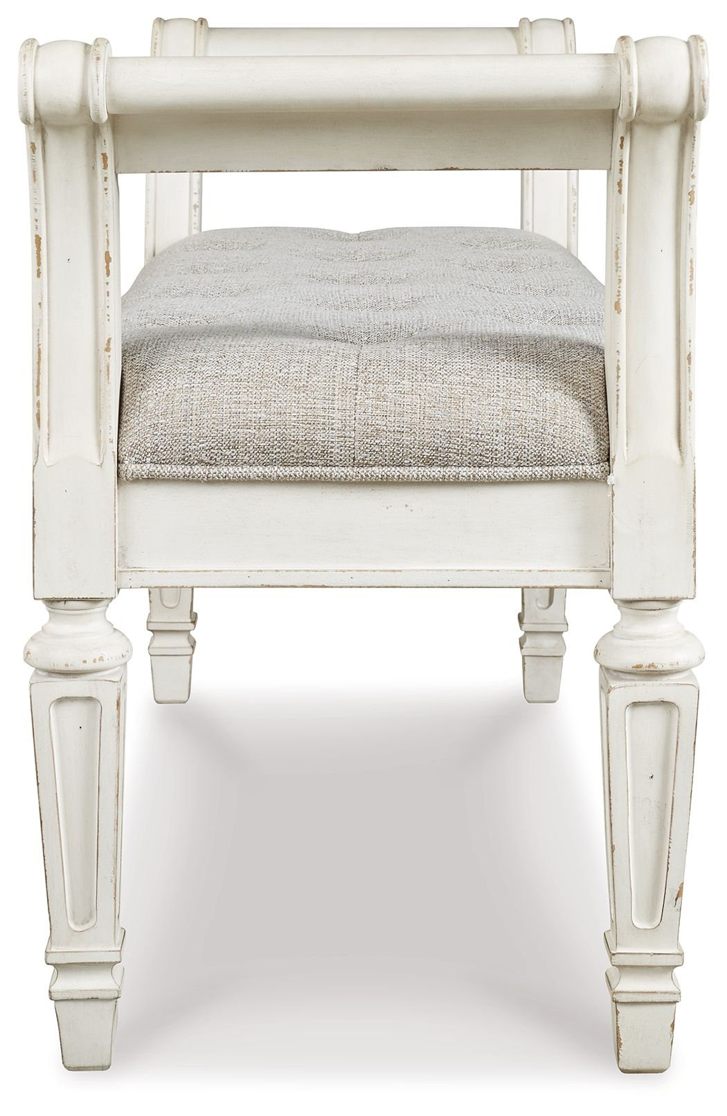 Realyn - Antique White - Accent Bench - Tony's Home Furnishings