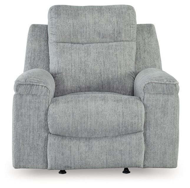 Buntington - Pewter - Rocker Recliner Benchcraft® 