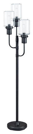 Jaak - Bronze Finish - Metal Floor Lamp Ashley Furniture 