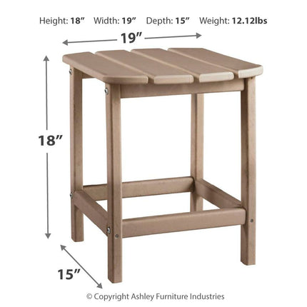 Sundown Treasure - Outdoor End Table Signature Design by Ashley® 