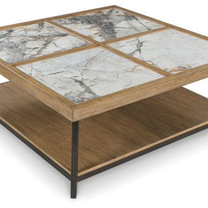 Montia - Multi - Square Cocktail Table Signature Design by Ashley® 