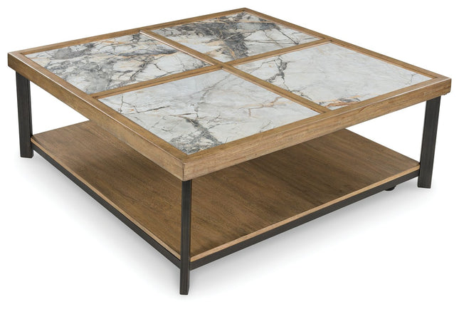 Montia - Multi - Square Cocktail Table Signature Design by Ashley® 