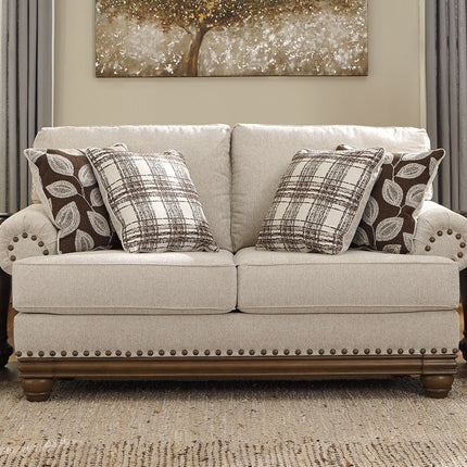 Harleson - Wheat - Loveseat Ashley Furniture 