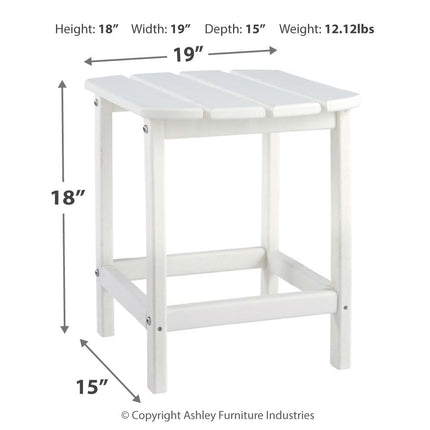 Sundown Treasure - Outdoor End Table Signature Design by Ashley® 