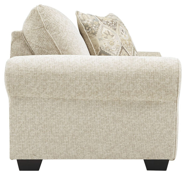 Haisley - Ivory - Chair And A Half Ashley Furniture 