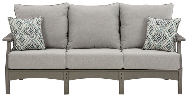 Visola - Gray - Sofa With Cushion Signature Design by Ashley® 