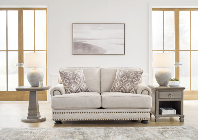 Merrimore - Linen - Loveseat Benchcraft® 