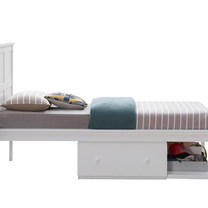 Iolanda - Twin Bed - White Finish ACME 