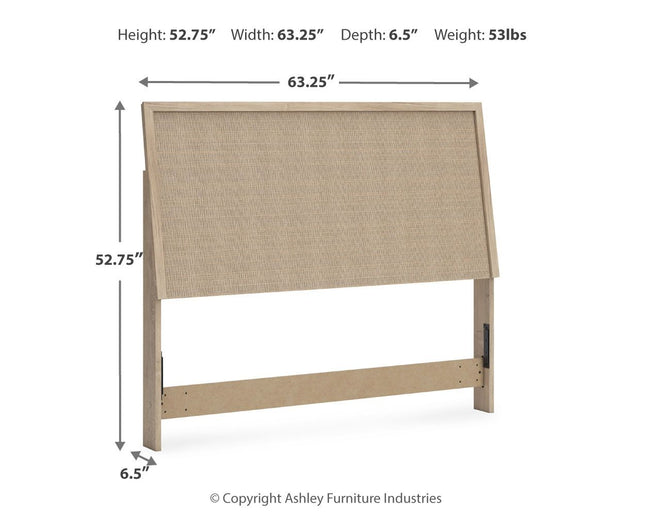 Cielden - Two-Tone - Panel Headboard Signature Design by Ashley® 