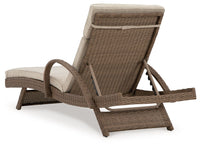 Thumbnail for Beachcroft - Beige - Chaise Lounge With Cushion - Tony's Home Furnishings