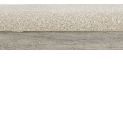 Parellen - Beige / Gray - Upholstered Storage Bench Signature Design by Ashley® 