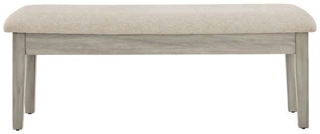 Parellen - Beige / Gray - Upholstered Storage Bench Signature Design by Ashley® 