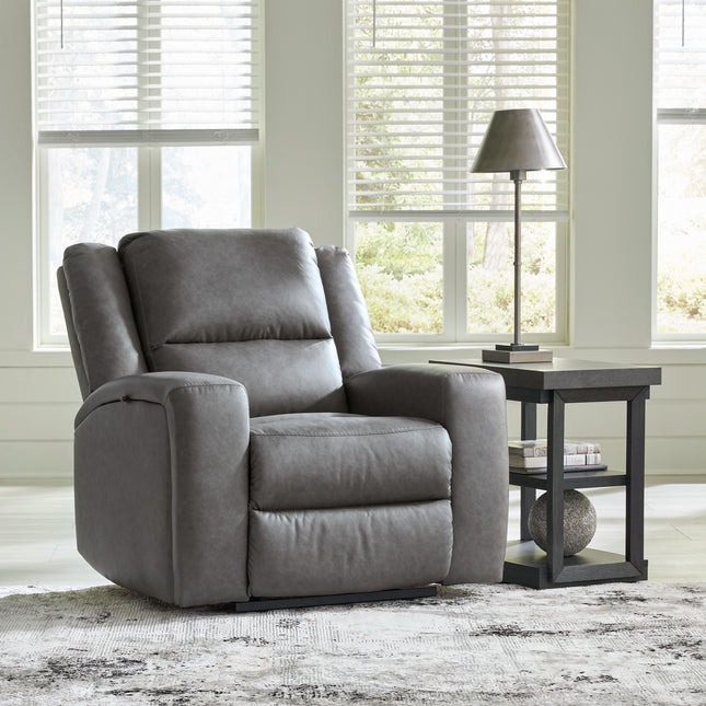 Brixworth - Slate - Zero Wall Recliner Benchcraft® 