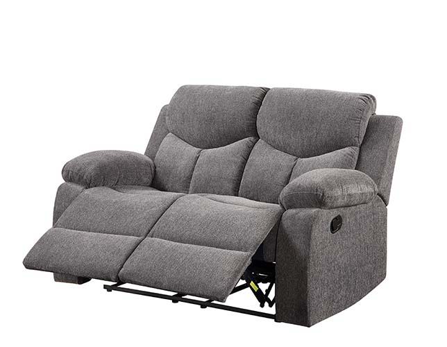 Kalen - Loveseat - Gray Chenille ACME 