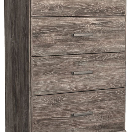 Ralinksi - Gray - Four Drawer Chest Ashley Furniture 