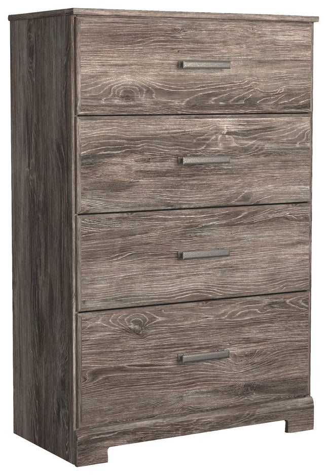 Ralinksi - Gray - Four Drawer Chest Ashley Furniture 