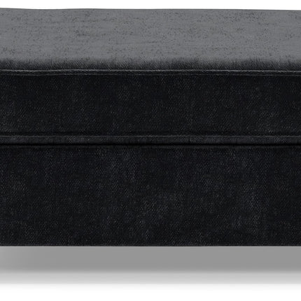 Lavernett - Charcoal - Oversized Accent Ottoman Ashley Furniture 