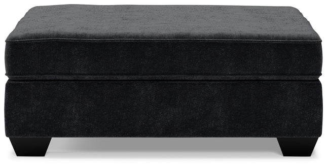 Lavernett - Charcoal - Oversized Accent Ottoman Ashley Furniture 