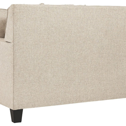 Claredon - Linen - Loveseat Ashley Furniture 