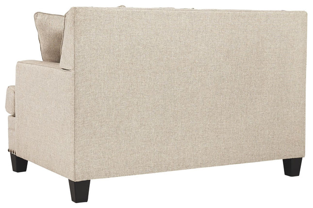 Claredon - Linen - Loveseat Ashley Furniture 