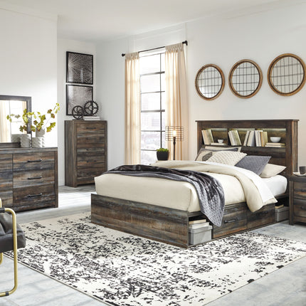 Drystan - Panel Bookcase Bed Signature Design by Ashley® 