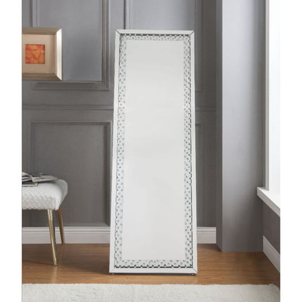 Nysa - Accent Mirror - Mirrored & Faux Crystals ACME 