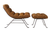 Bison - Accent Chair - Toffee Top Grain Leather - Tony's Home Furnishings