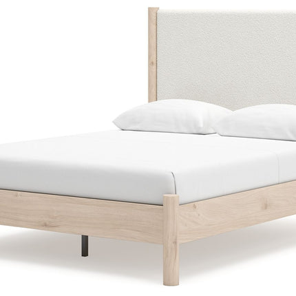 Cadmori - Upholstered Panel Bed Signature Design by Ashley® 