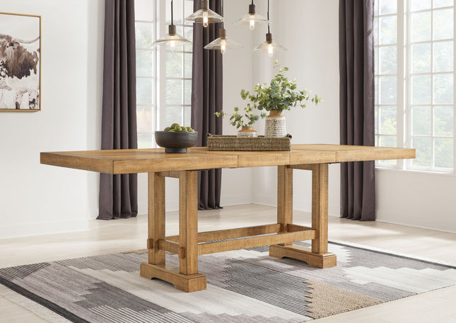 Havonplane - Brown - Rectangular Dining Room Counter Extension Table Signature Design by Ashley® 