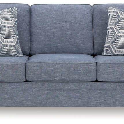 Carissa Manor - Denim - Queen Sofa Sleeper Benchcraft® 