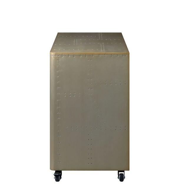 Jennavieve - Cabinet - Gold Aluminum ACME 