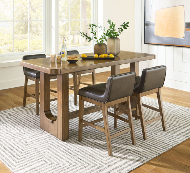 Cabalynn -  Rectangular Dining Room Counter Table Set Signature Design by Ashley® 