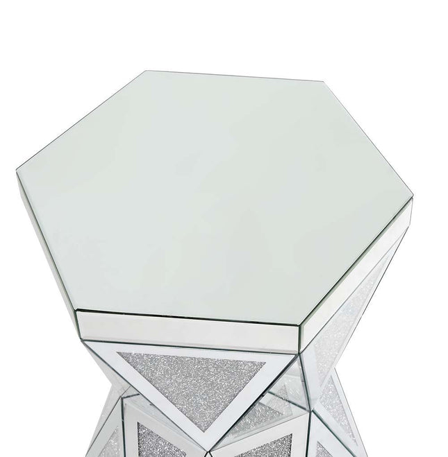 Noralie - Dining Table - Mirrored - Glass ACME 