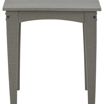 Visola - Gray - Square End Table Signature Design by Ashley® 