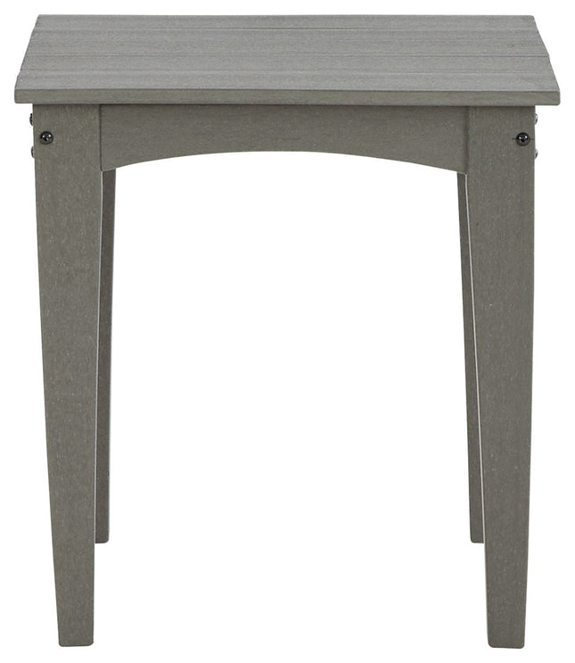 Visola - Gray - Square End Table Signature Design by Ashley® 