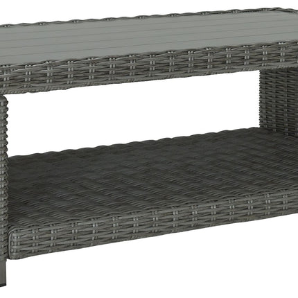 Elite Park - Gray - Rectangular Cocktail Table Signature Design by Ashley® 