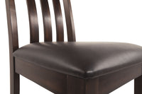 Thumbnail for Haddigan - Dark Brown - Dining Uph Side Chair (Set of 2) - Tony's Home Furnishings