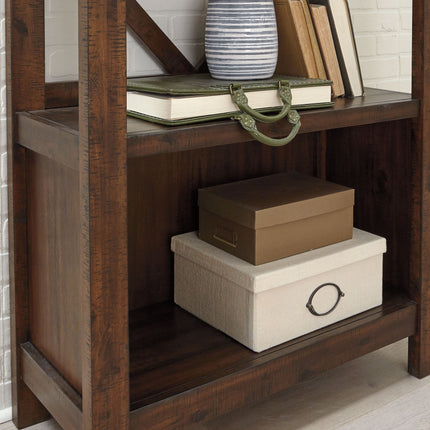 Baldridge - Rustic Brown - Large Bookcase Ashley Furniture 