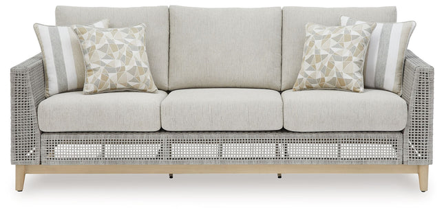 Seton Creek - Gray - 4 Pc. - Lounge Set Signature Design by Ashley® 