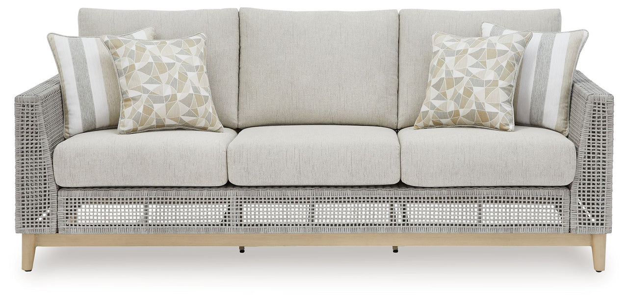 Seton Creek - Gray - Sofa With Cushion - Tony's Home Furnishings