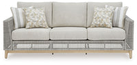 Thumbnail for Seton Creek - Gray - Sofa With Cushion - Tony's Home Furnishings