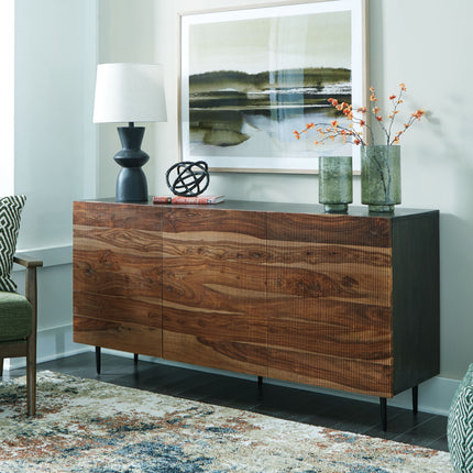 Darrey - Natural / Brown - Accent Cabinet Signature Design by Ashley® 