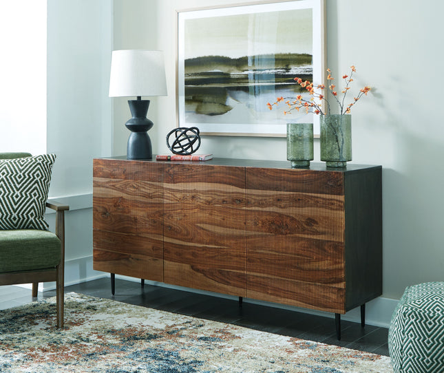 Darrey - Natural / Brown - Accent Cabinet Signature Design by Ashley® 