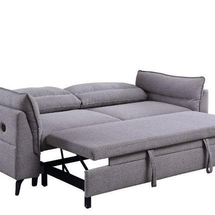 Helaine - Futon - Gray Fabric ACME 