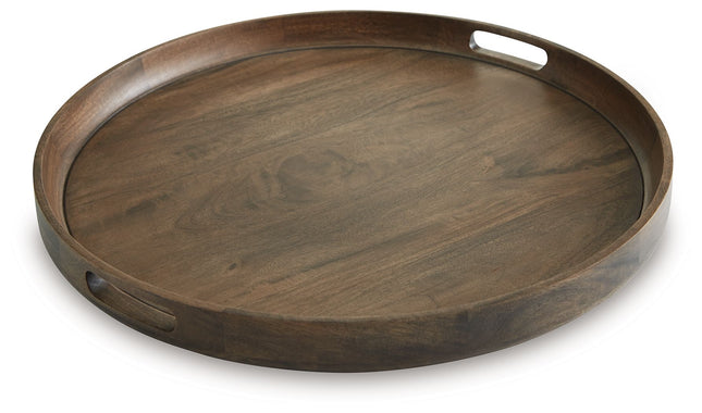 Webbworth - Gray Brown - Tray - Tony's Home Furnishings