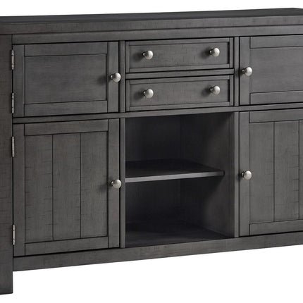 Myshanna - Gray - Dining Room Server Signature Design by Ashley® 