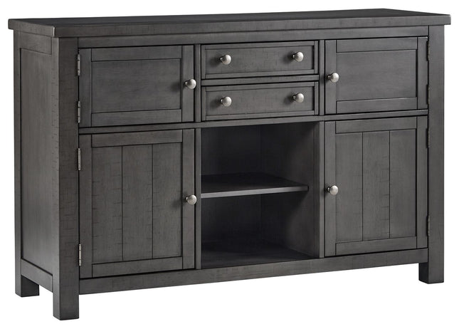 Myshanna - Gray - Dining Room Server Signature Design by Ashley® 