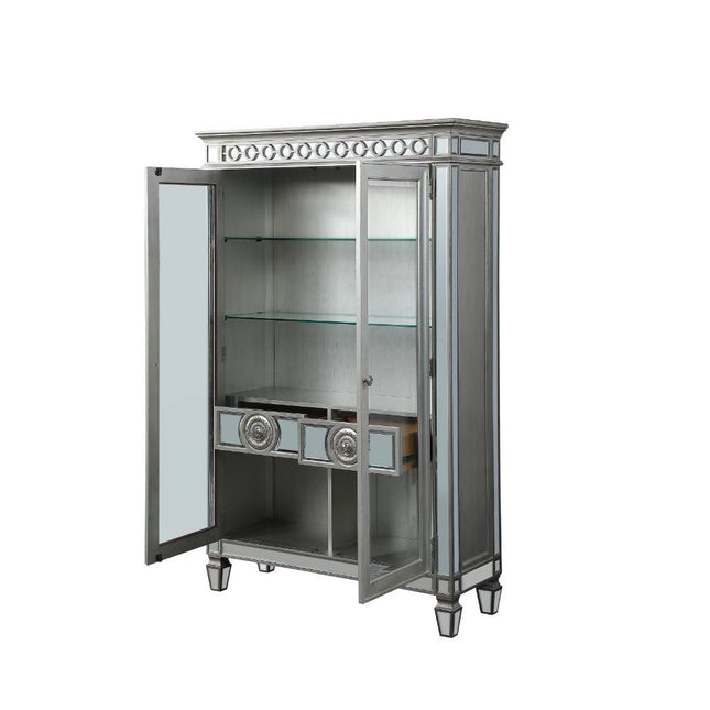 Varian - Curio - Mirrored & Antique Platinum ACME 