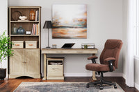 Thumbnail for Elmferd - Light Brown - Adjustable Height Desk - Tony's Home Furnishings